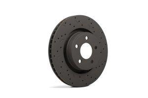 Infiniti QX56 Brake Rotors (2) - Front - Hawk Performance - Talon Cross Drilled And Slotted Rotors - 2005